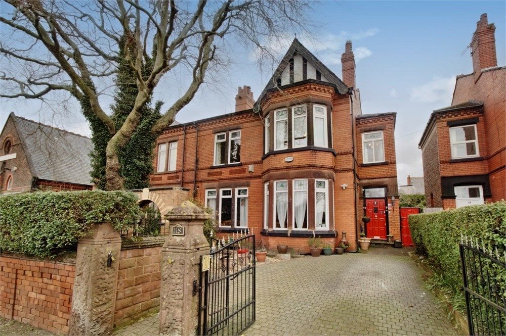 6 bed semidetached house for sale in Sheil Road, Liverpool L6, £