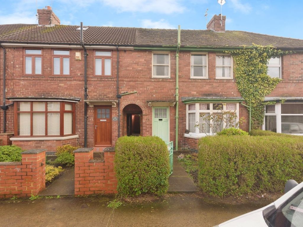 3 bed terraced house for sale in Fourth Avenue, York YO31, £250,000