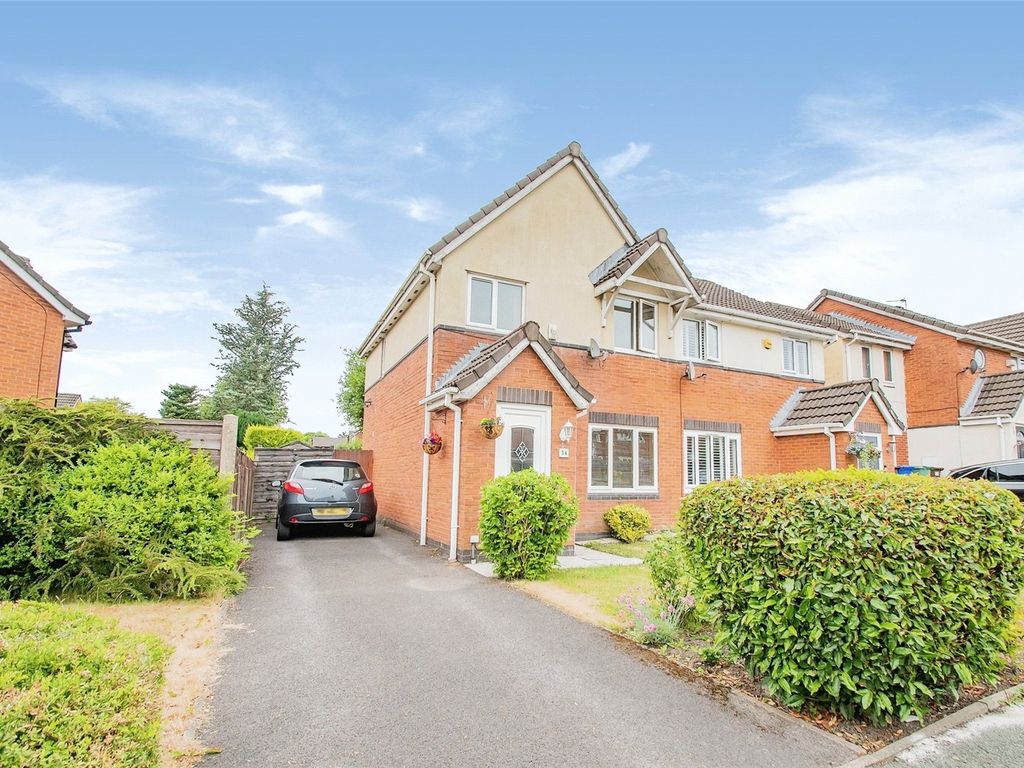 3 bed semidetached house for sale in Boundary Drive, Bradley Fold