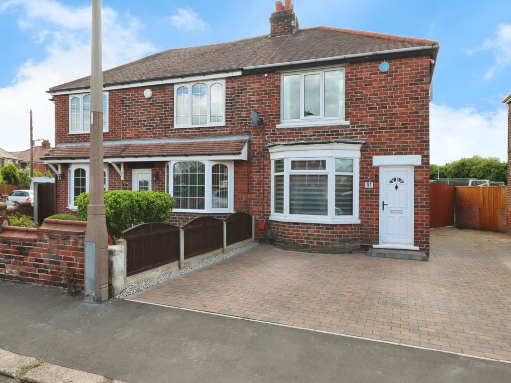 2 bed semidetached house for sale in Tennyson Avenue, Doncaster DN5, £