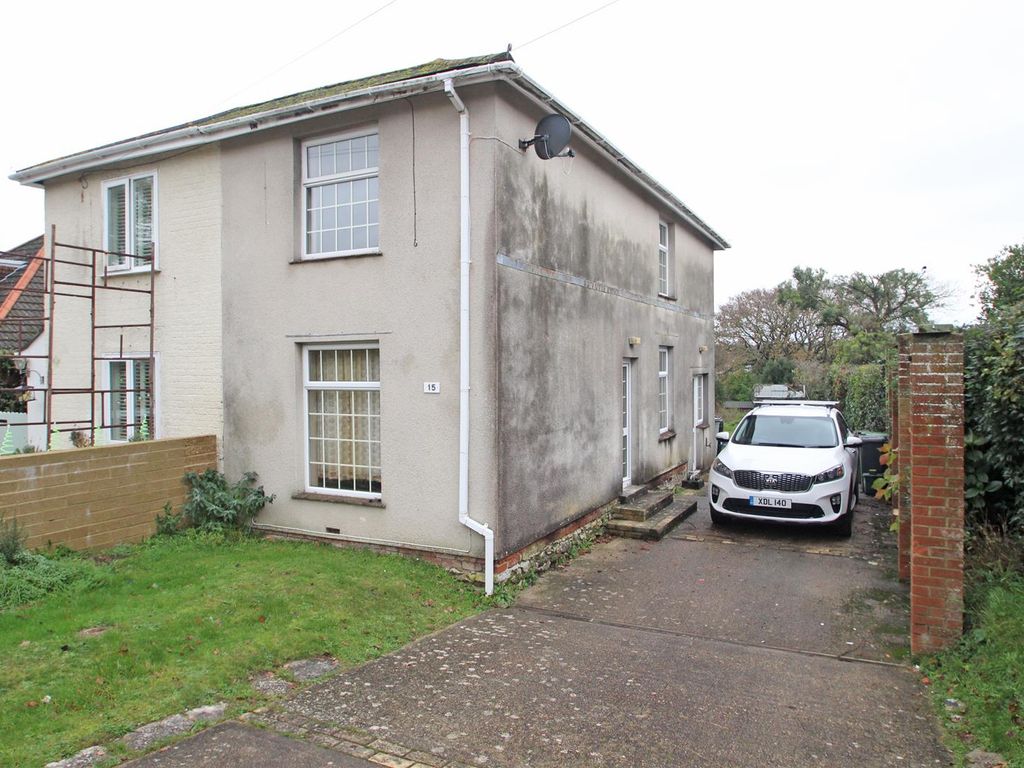 2 bed semidetached house for sale in Newnham Road, Binstead, Ryde PO33