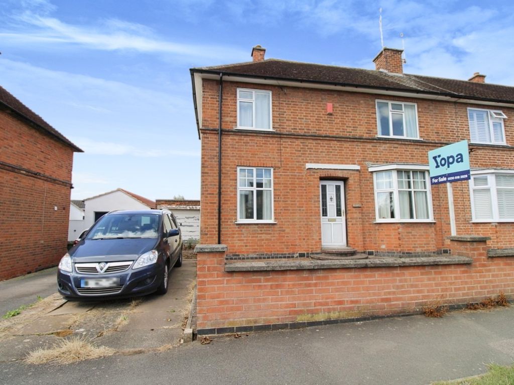 3 bed end terrace house for sale in Mitchell Road, Enderby, Leicester
