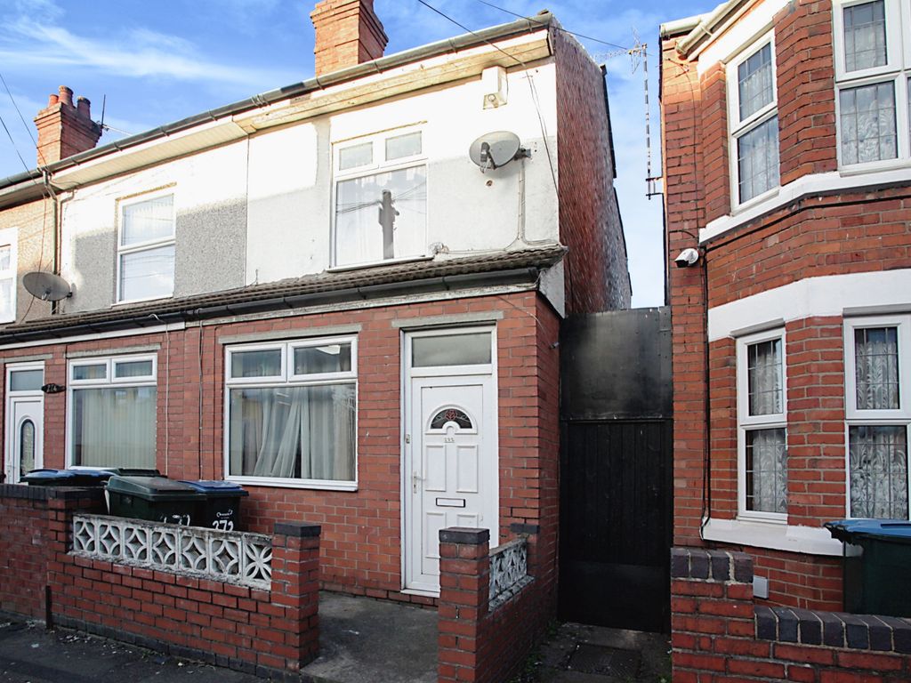 3 bed end terrace house for sale in Cross Road, Coventry, West Midlands