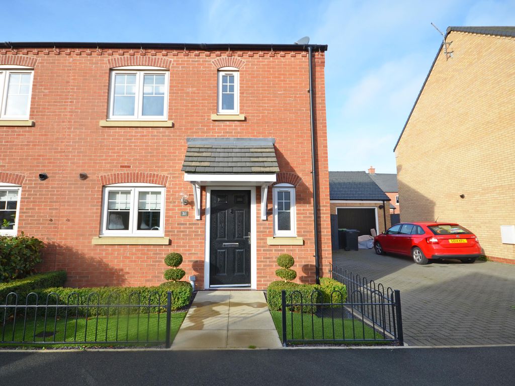 3 bed semidetached house to rent in Kelmarsh Avenue, Raunds, Northamptonshire NN9 Zoopla
