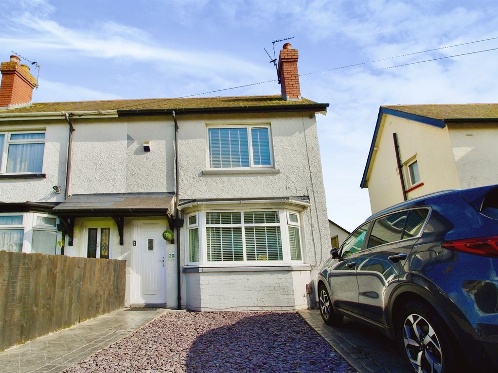 2 bed semidetached house for sale in Taymuir Road, Tremorfa, Cardiff