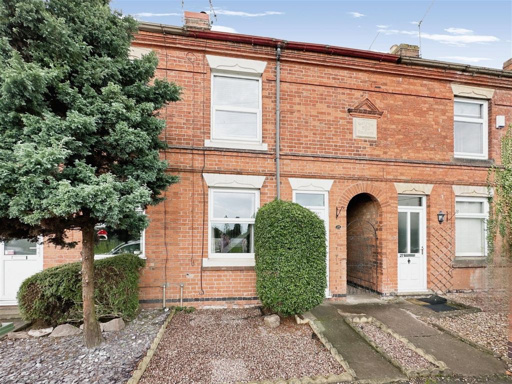 2 bed terraced house for sale in Mill Lane, Enderby, Leicester LE19, £