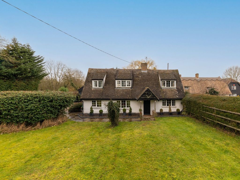 4 bed detached house for sale in Broad Green, Chrishall, Royston SG8