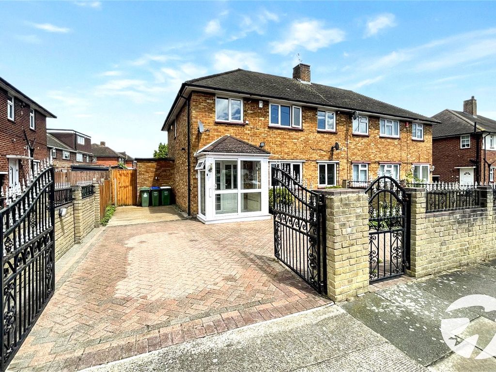 4 bed semidetached house for sale in Langley Road, Welling, Kent DA16
