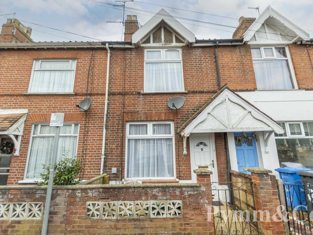 3 bed terraced house for sale in Ashby Street, Norwich NR1, £260,000