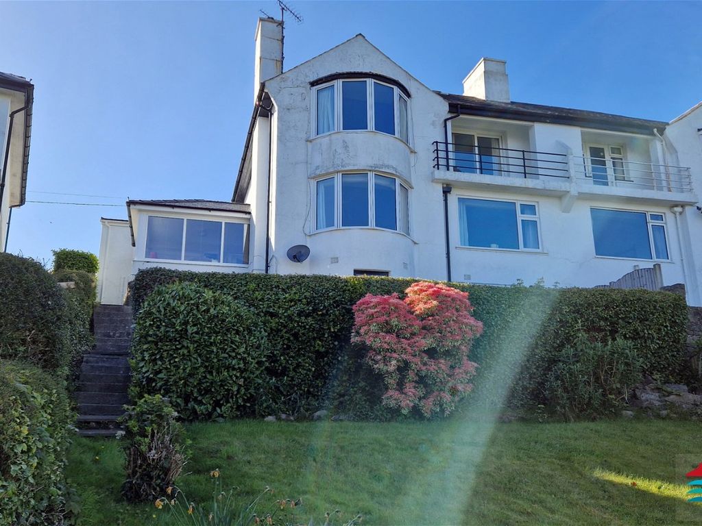 3 bed semidetached house for sale in Lleyn Street, Pwllheli LL53, £