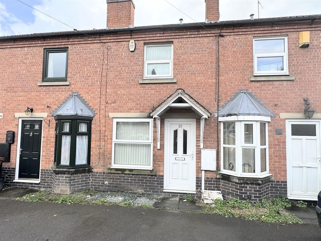2 bed terraced house for sale in Bernard Street, Woodville, Swadlincote