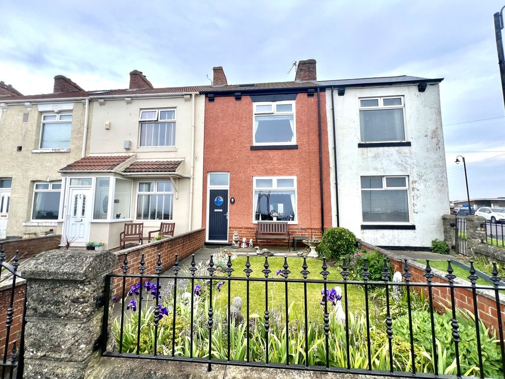 2 bed terraced house for sale in Marine Drive, Hartlepool TS24, £