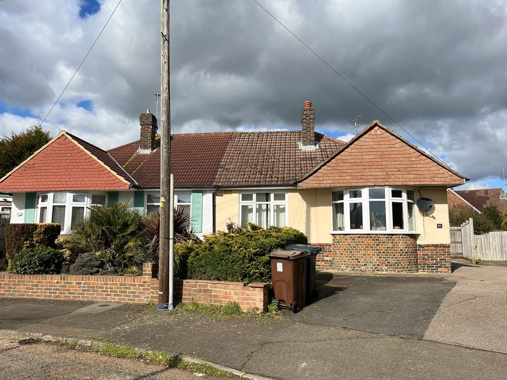 3 bed semidetached bungalow for sale in Downlands Close, BexhillOn