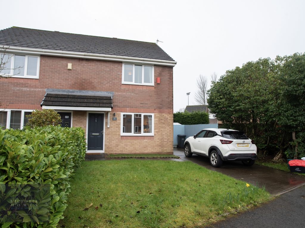 2 bed semidetached house for sale in Hafod View Close, Brynmawr NP23