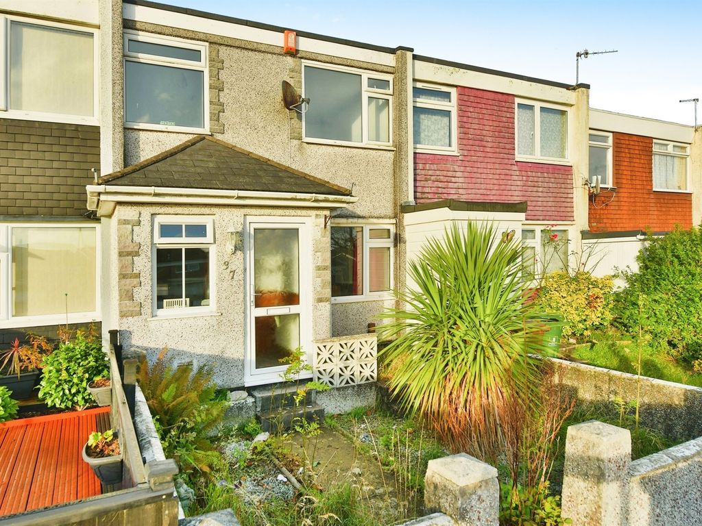 2 bed terraced house for sale in Burns Avenue, Plymouth PL5, £160,000