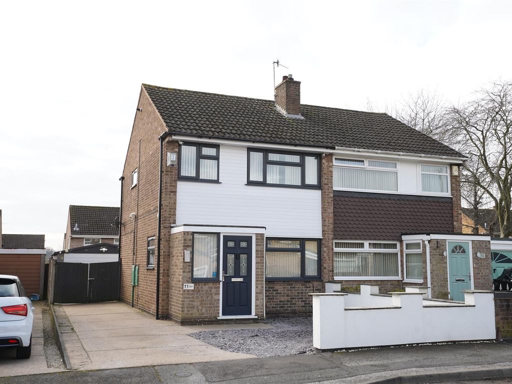 3 bed semidetached house for sale in Shepard Close, Bulwell