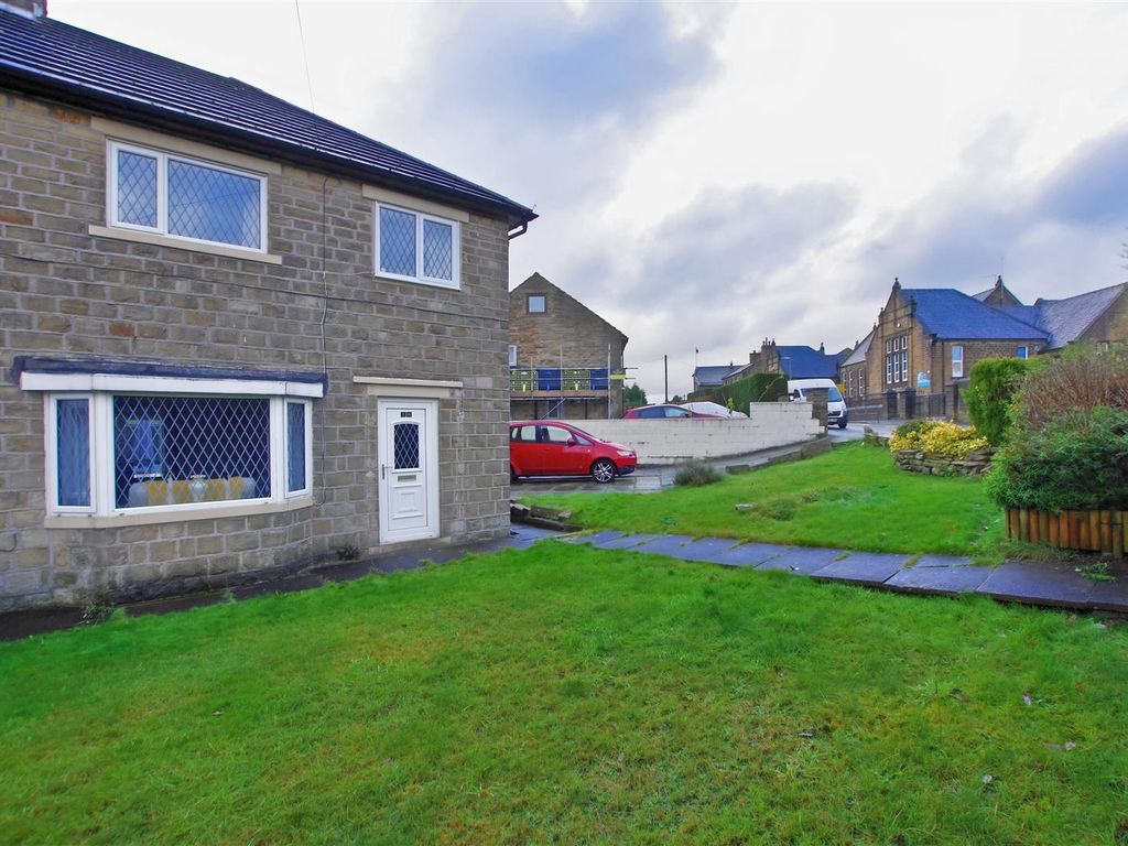 3 bed semidetached house for sale in School Street, Greetland, Halifax