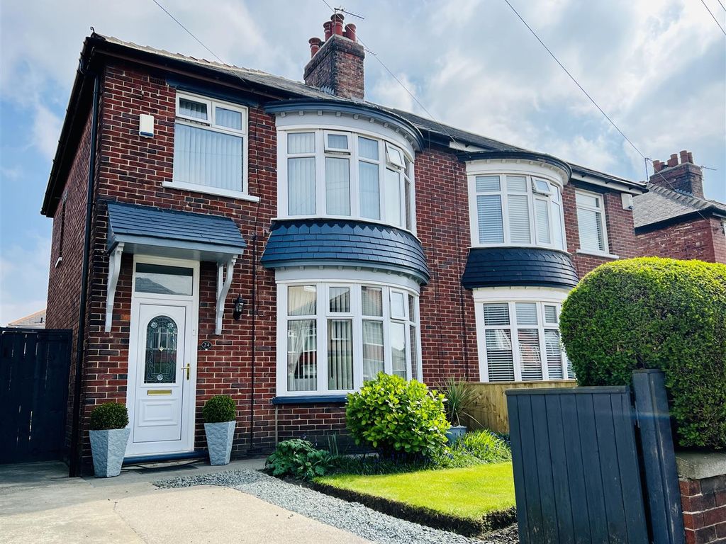 3 bed semidetached house for sale in Lansdowne Road, Middlesbrough TS4