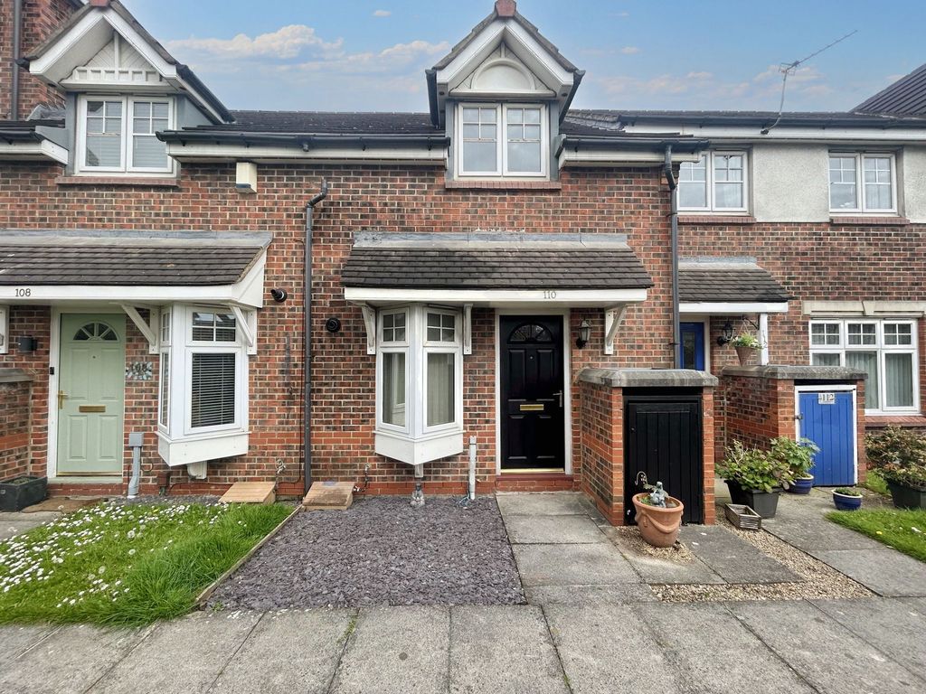 2 bed terraced house for sale in Turnberry, Whitley Bay NE25, £230,000