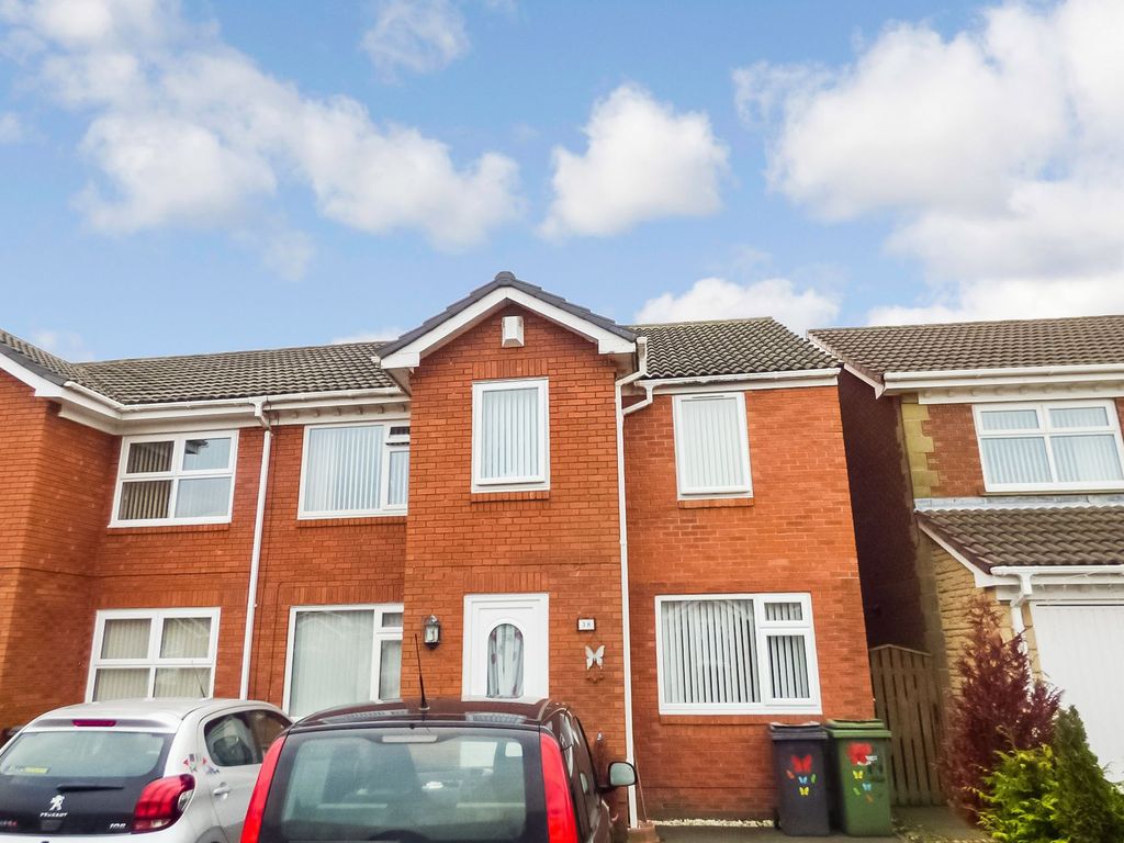 4 bed semidetached house to rent in West Pastures, Ashington NE63, £