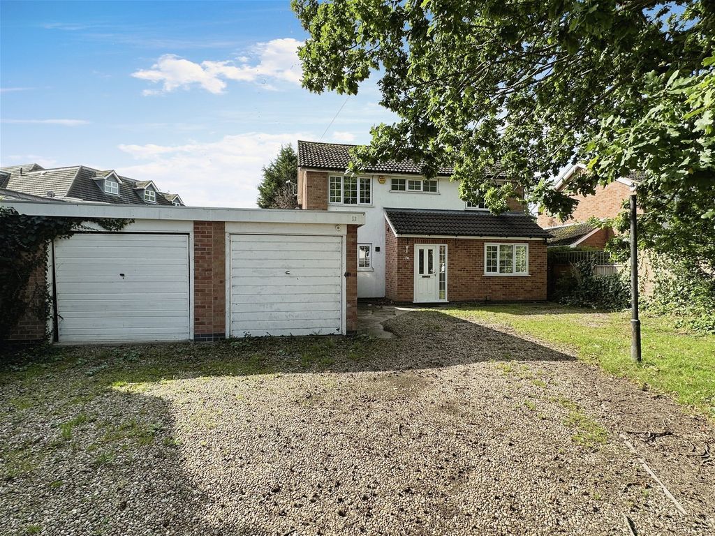 4 bed detached house for sale in Kirby Lane, Kirby Muxloe, Leicester