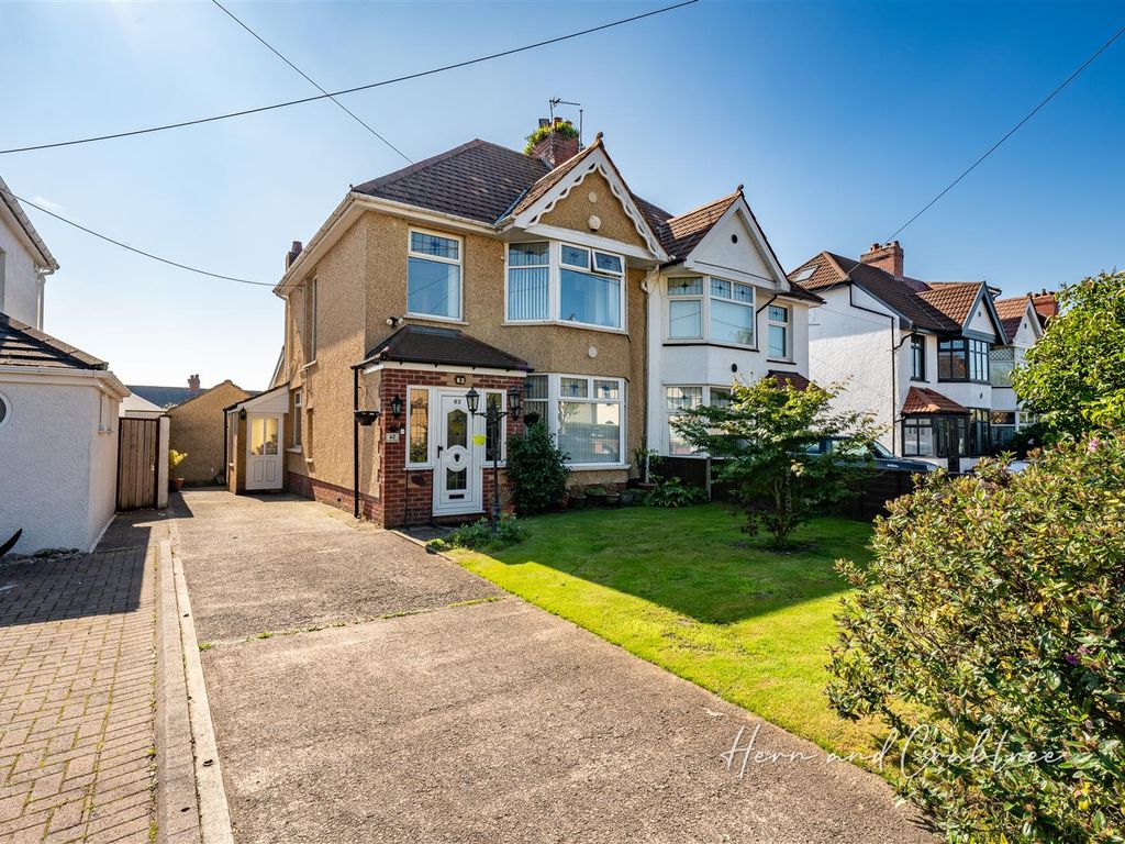3 bed semidetached house for sale in Ty Mawr Avenue, Rumney, Cardiff