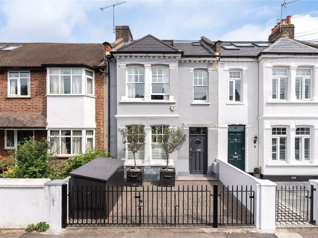 4 bed terraced house for sale in Faraday Road, Wimbledon, London SW19