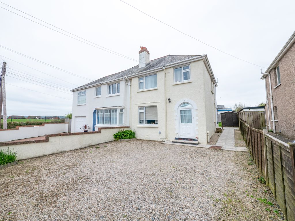 3 bed semidetached house for sale in Cleavelands, Stratton Road, Bude