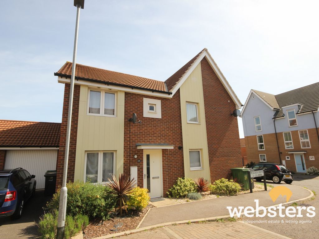 3 bed semidetached house to rent in Peacock Grove, Costessey, Norwich