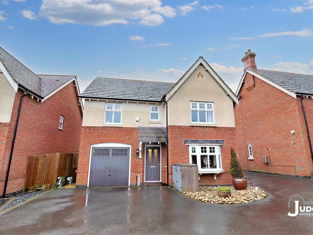 4 bed detached house for sale in Protheroe Road, Anstey, Leicester LE7