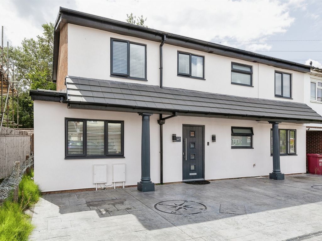6 bed semidetached house for sale in Grasmere Avenue, Slough SL2, £