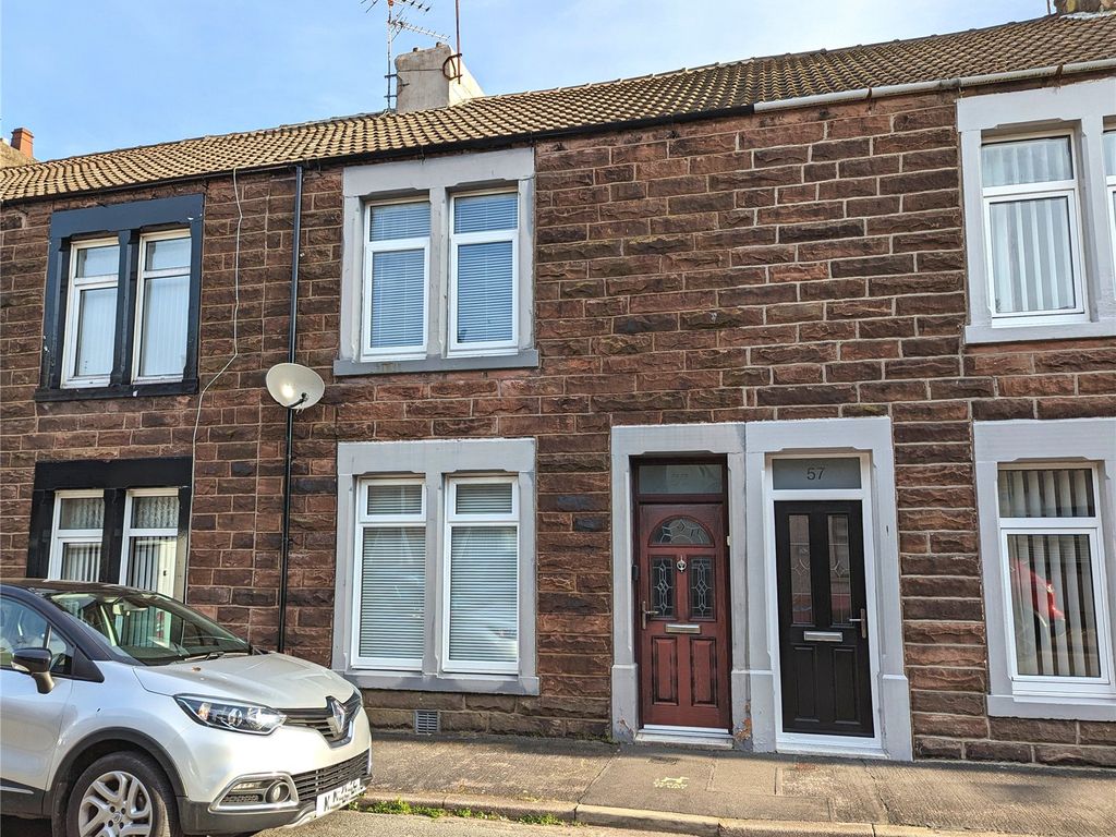 3 bed terraced house for sale in 55 Frazer Street, Workington, Cumbria