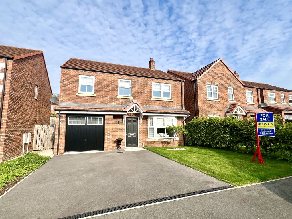 4 bed terraced house for sale in Guinness Avenue, Hartlepool TS26, £