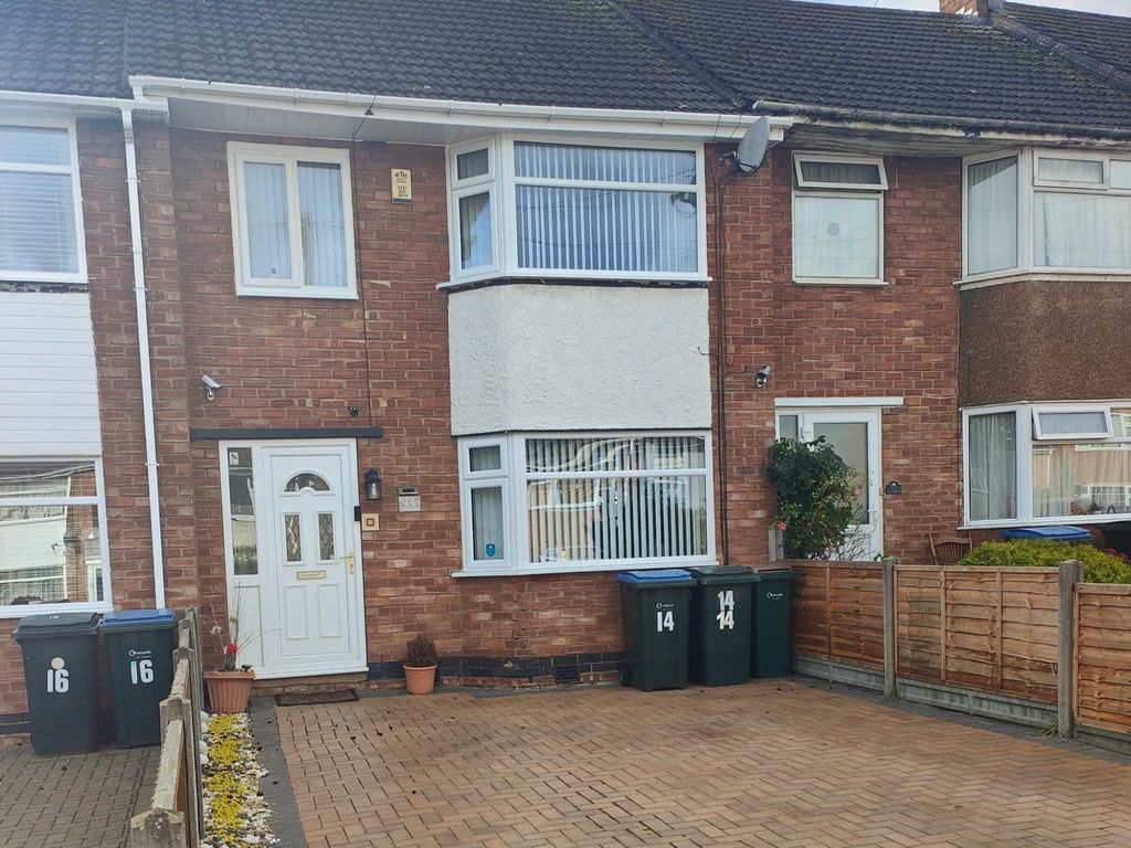 3 bed terraced house for sale in Pancras Close, Coventry CV2, £220,000