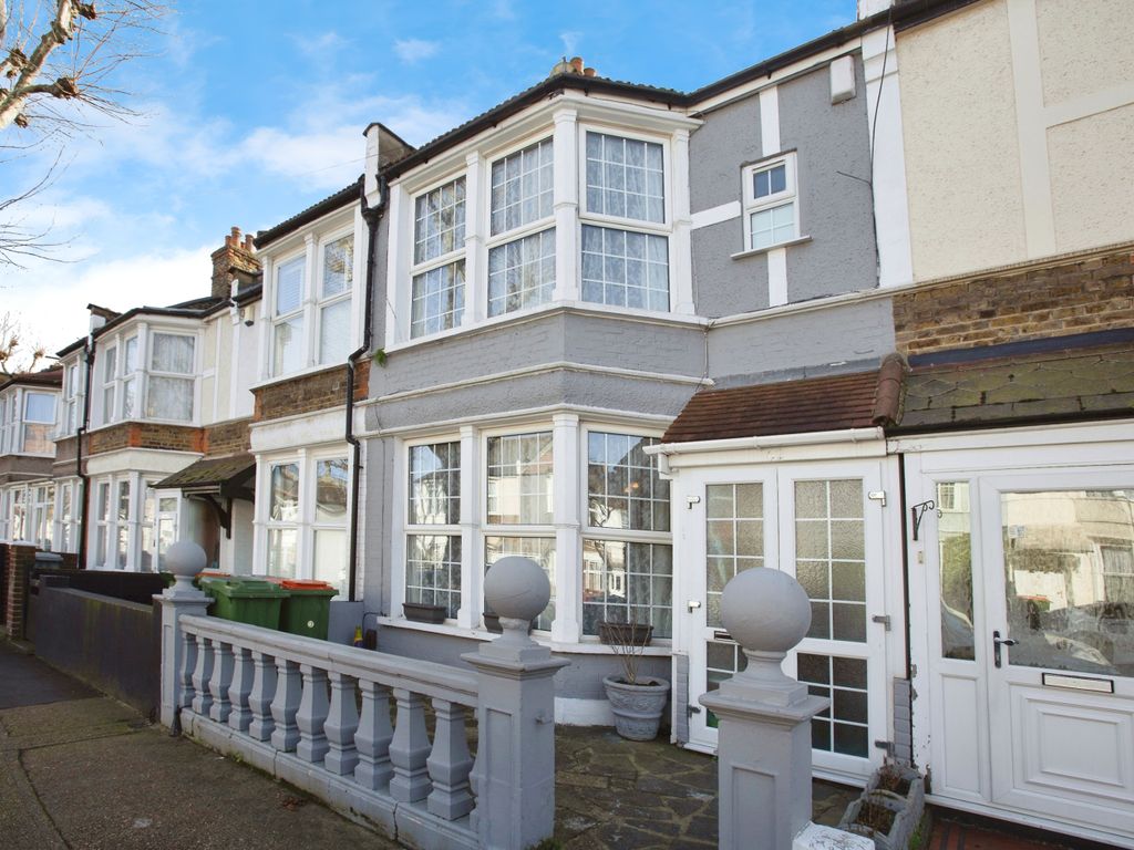 4 bed terraced house for sale in Henniker Gardens, London E6, £585,000
