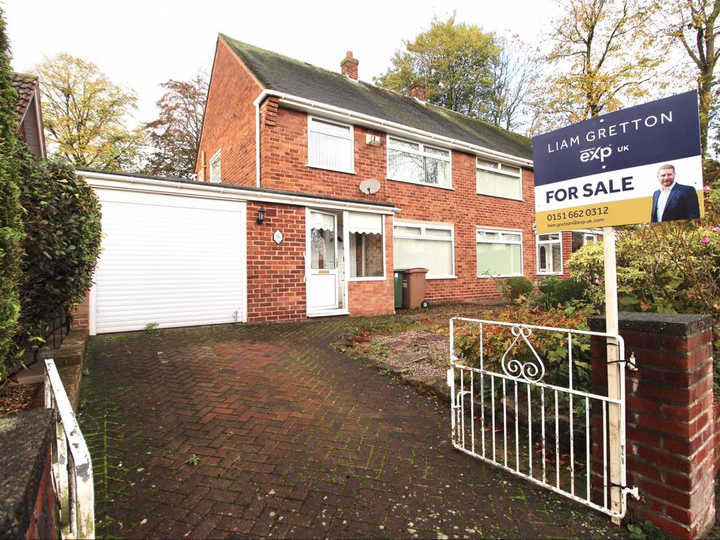 3 bed semidetached house for sale in Wirral Gardens, Bebington, Wirral