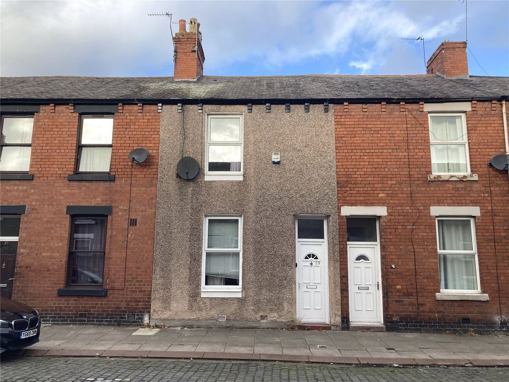 2 bed terraced house for sale in Alexander Street, Carlisle, Cumbria