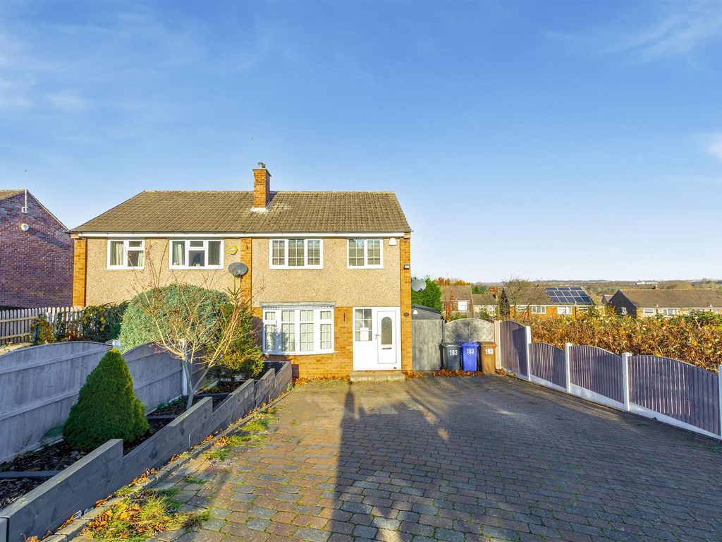 3 bed semidetached house for sale in Ladywood Road, Ilkeston DE7, £