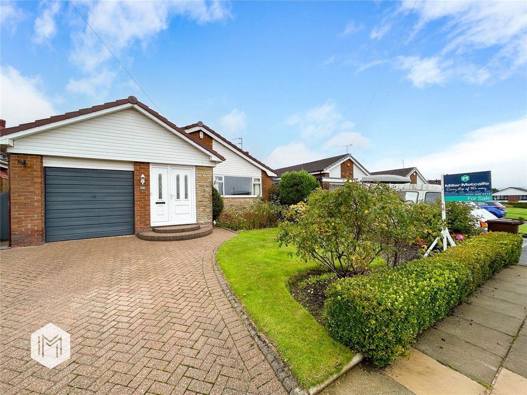 3 bed bungalow for sale in Freckleton Drive, Bury, Greater Manchester