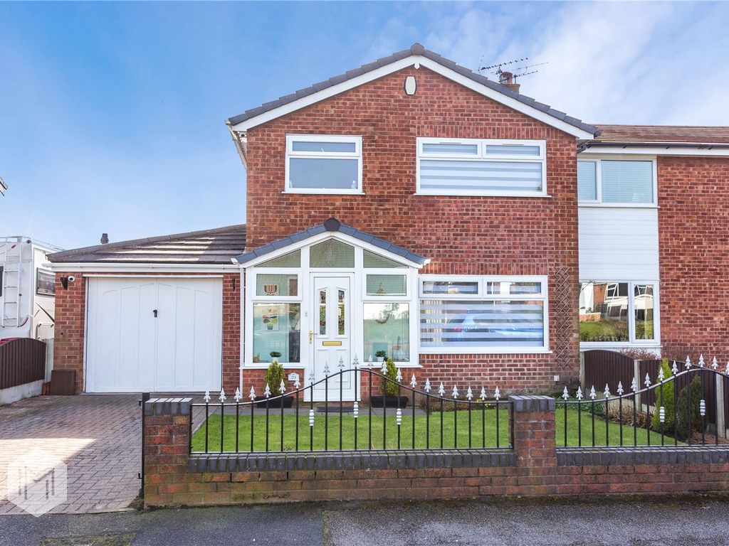 3 bed semidetached house for sale in Winchester Road, Radcliffe