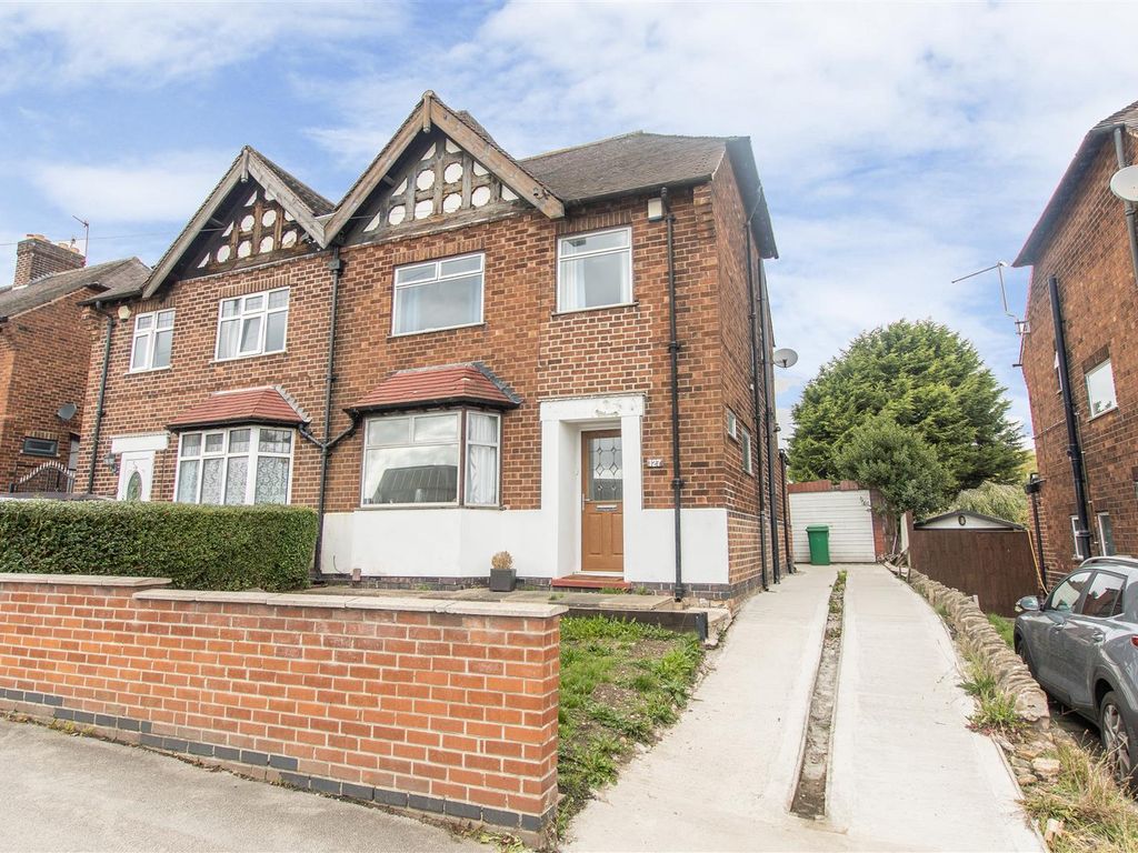 3 bed semidetached house for sale in Bar Lane, Old Basford, Nottingham