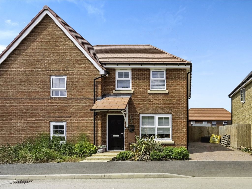 2 bed semidetached house for sale in White Canons Drive, Lavendon, Olney MK46, £221,250 Zoopla