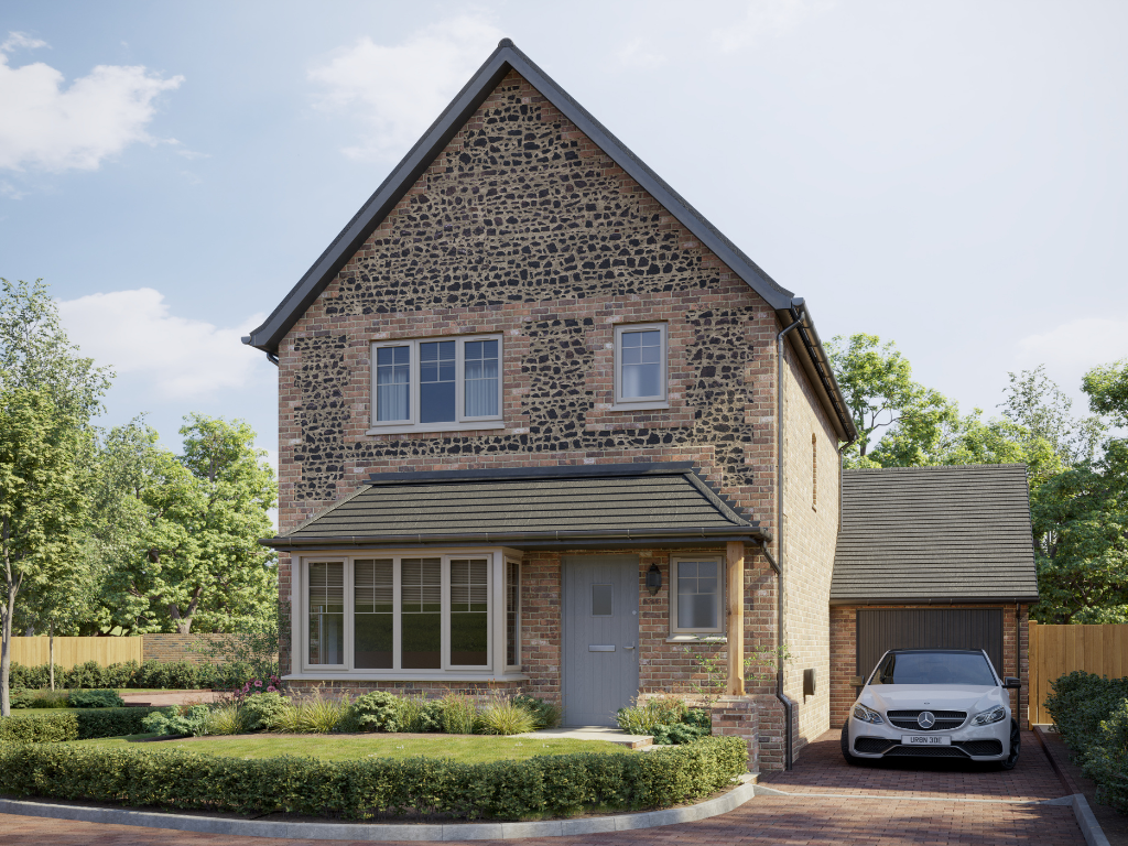 New home, 3 bed detached house for sale in Ford Road, Arundel BN18, £