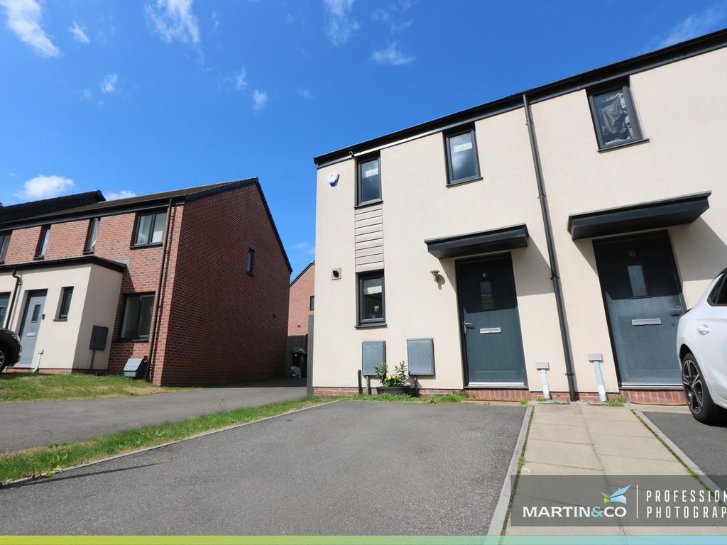 2 bed semidetached house for sale in Heol Booths, Old St. Mellons