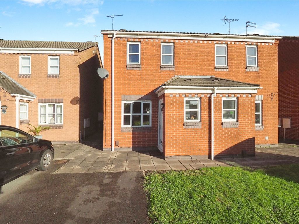 2 bed semidetached house for sale in Gasny Avenue, Castle Donington