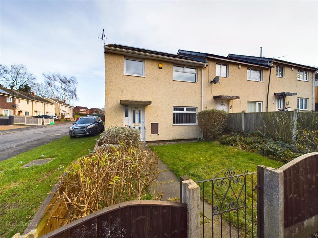 3 bed terraced house for sale in Hogan Gardens, Top Valley, Nottingham NG5, £150,000 Zoopla