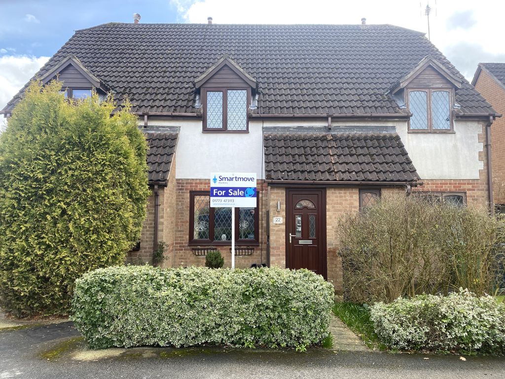 2 bed terraced house for sale in Hawthorne Close, Kilburn, Belper DE56