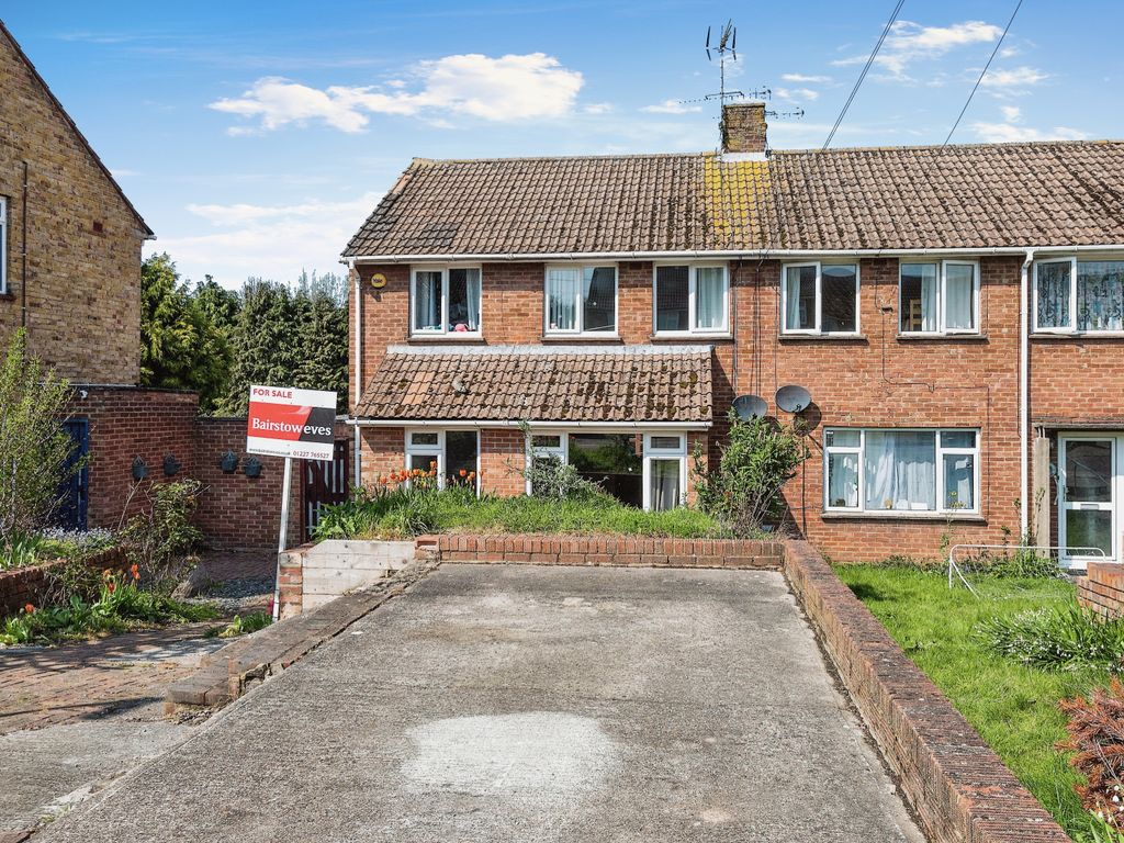 3 bed end terrace house for sale in Durham Close, Canterbury, Kent CT1