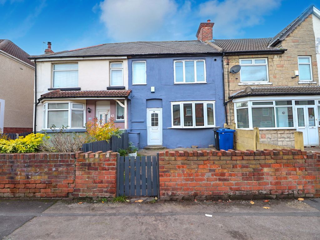 3 bed terraced house for sale in Church Road, Edlington, Doncaster DN12