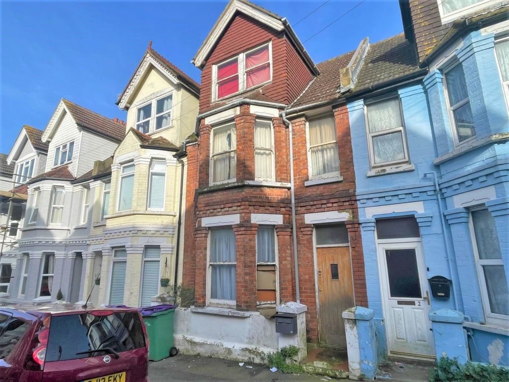 4 bed terraced house for sale in Victoria Road, Folkestone, Kent CT19